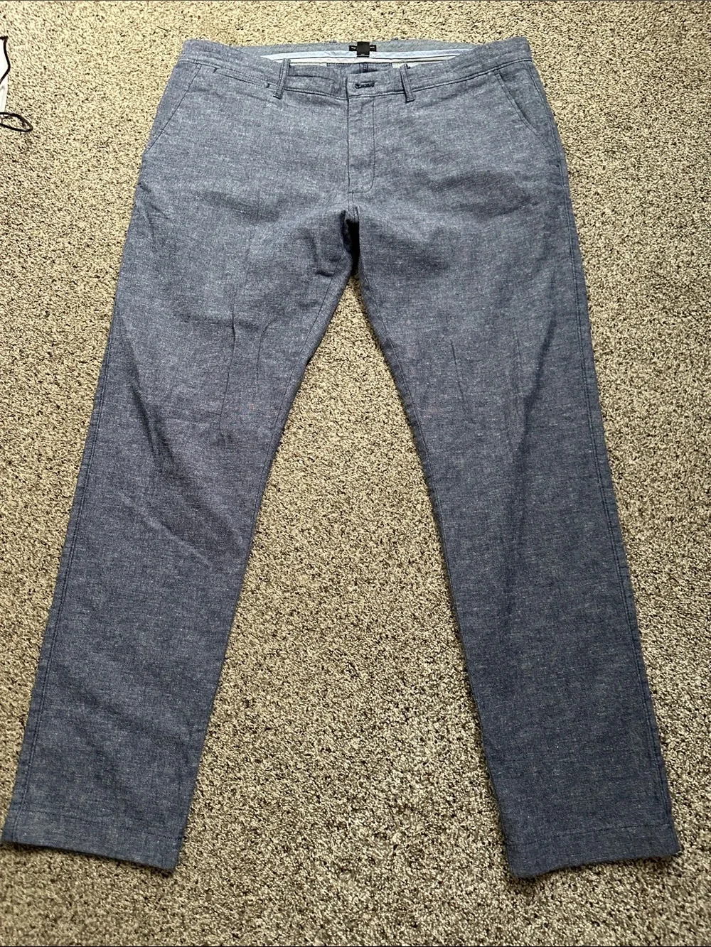 J crew 484 slim fit Men's Blue Dress Pants size 36W32L